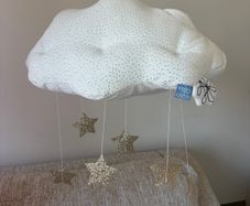 Gorgeous Cloud cot mobile