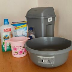 Kitchen & Utility Set (Swing Bin, Basin, Jug)