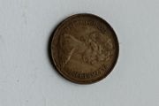 1973 Great Britain Half New Penny from the United Kingdom.