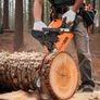 40 cc Gas Chainsaw, 14 inch Gas Powered Chainsaw, 1.8 HP Power Chain Saw with Non-Slip Handle, Image 2