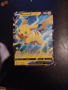 pikachu V Pokemon card