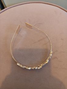 Beautiful rose gold bridal tiara