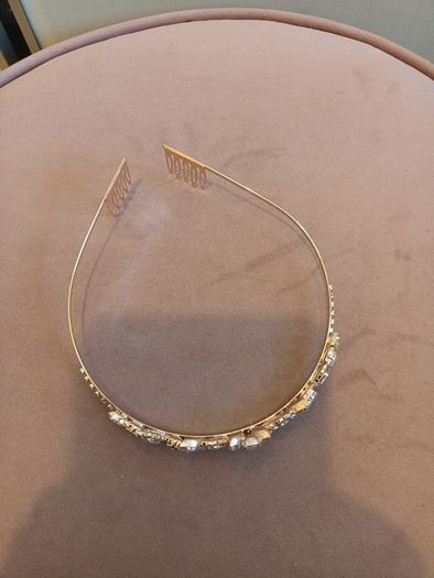 Beautiful rose gold bridal tiara