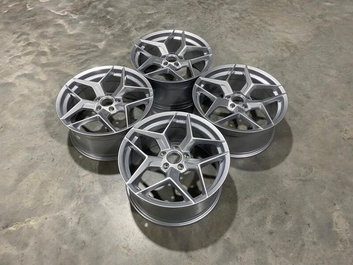 18" Inch U spoke Alloy Wheels VW Golf MK5 MK6 MK7 Audi A3 Seat Leon Caddy Skoda 5x112