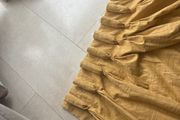 curtains .. gold fabric