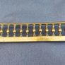 Antique brass fireplace fender Image 4