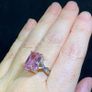 Costume jewellery pink ring Image 4
