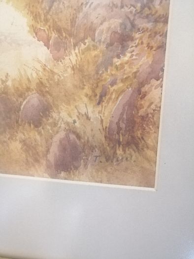 2 Old Period Watercolour Paintings