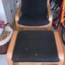 Armchair and footstool Image 2