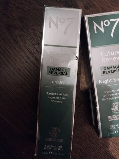 No7 Future Renew Damage Reversal Serum and Renew please read description