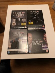 House of Cards. Season 1-4 DVD Sets. New.
