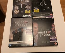 House of Cards. Season 1-4 DVD Sets. New.