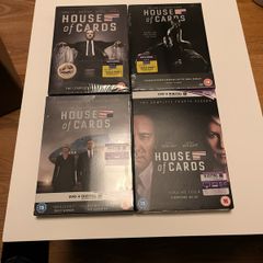 House of Cards. Season 1-4 DVD Sets. New.