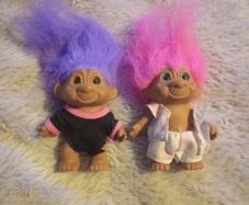 mini trolls vintage