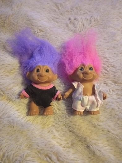 mini trolls vintage