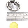 Vintage 925 Silver Carved Cameo Brooch Image 7