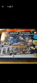 Space station, titan mission, compatible with Lego and other makers. Like new.