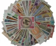 Random 40PCS Different World Original notes From 18 Different Countries UNC