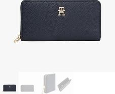 Tommy Hilfiger Emblem Large Zip-Around Wallet