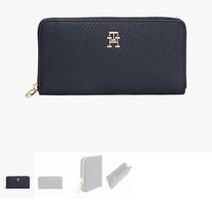 Tommy Hilfiger Emblem Large Zip-Around Wallet