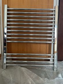 Flomasta Chrome Effect Towel Warmer