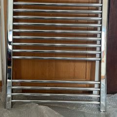 Flomasta Chrome Effect Towel Warmer