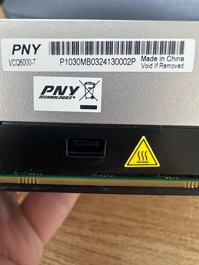Pny Quadro 6000 6gb Vcq6000-t