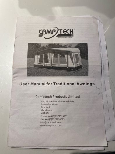 Full Caravan Awning