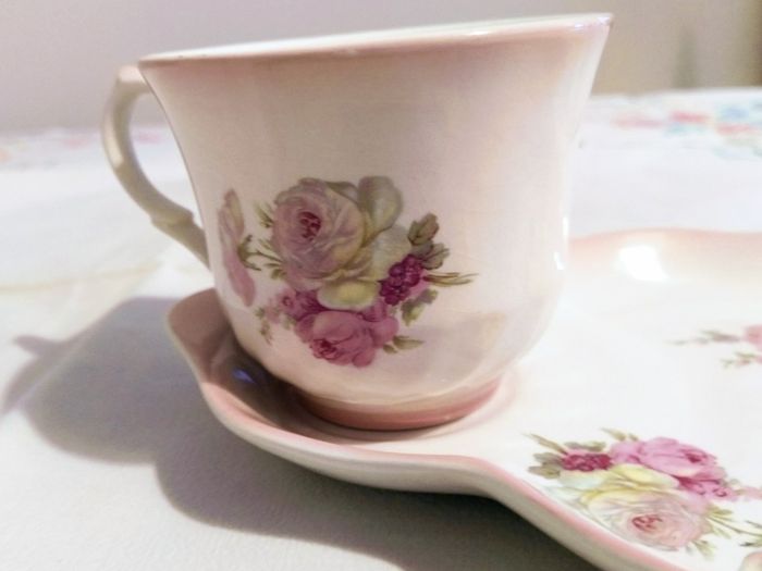 Vintage Tennis Cup and Saucer Set