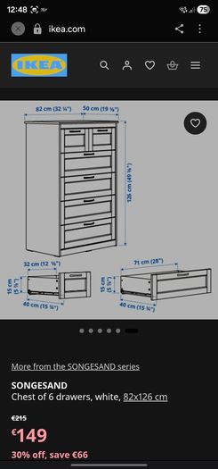 Chest of drawers