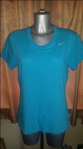 Nike blue Dri-Fit cotton T-shirt size L Unisex Postage included