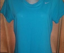 Nike blue Dri-Fit cotton T-shirt size L Unisex Postage included