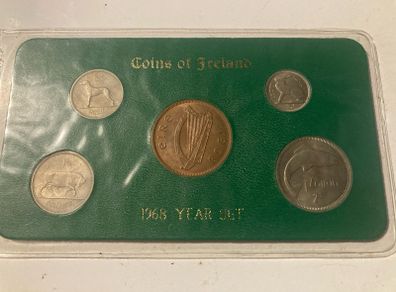 1968 Predecimal coins