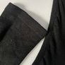 Women's knit top Black deep V neck jumper Kookai size 10 Image 3