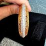 925 Silver Bracelet with Gold Plating Image 2