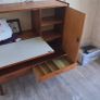 Vintage Scandinavian Teak Bureau Image 2