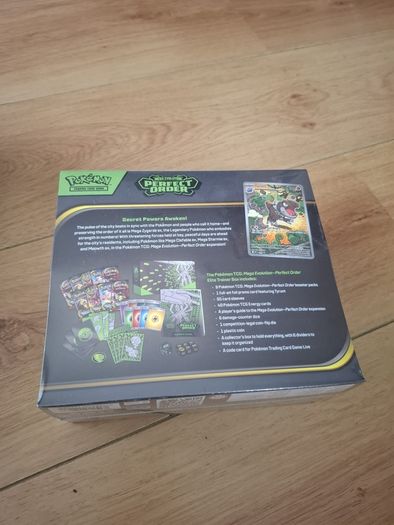 Pokemon Mega Evolution PERFECT ORDER Elite trainer box