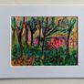 Original Art Fauvist Art Fauvist Forest landscape Image 5