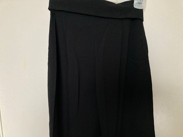 Asymmetrical wide leg trouresr size xs uk 4/6