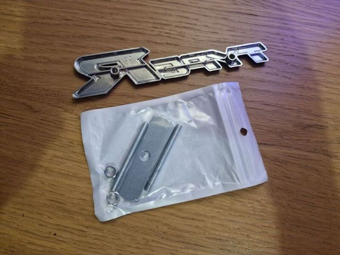 Type R grille badge