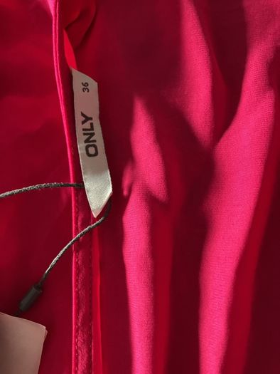 Only Beautiful Pink Wrap Blouse Size UK 8