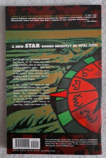 STARMAN OMNIBUS paperback graphic novels. From DC Comics