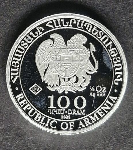 2025 1/4 oz Silver Noahs Ark Coin .999