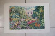 Limited edition La Maison de Claude Monet a Giverny 65/295