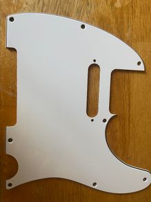 Fender Tele Pickguard USA (White 8 hole)