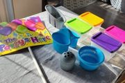 Free selection of containers and party sign