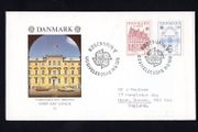 1978 Denmark Europa Stamps - Monuments Commemorative Stamps Plain envelope First Day Cover (FDC)