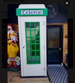 P&t telephone box