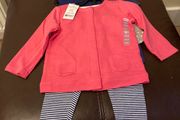 Carter Girl 18 Months 3 Piece set . New with tags