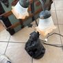 Bronze effect lovers table lamp Image 4